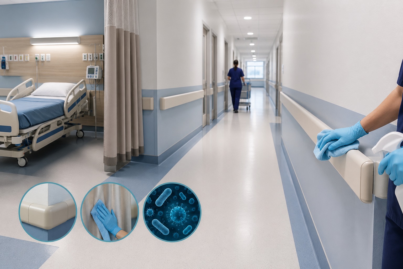 como o ambiente fisico influencia o controle de infeccoes hospitalares