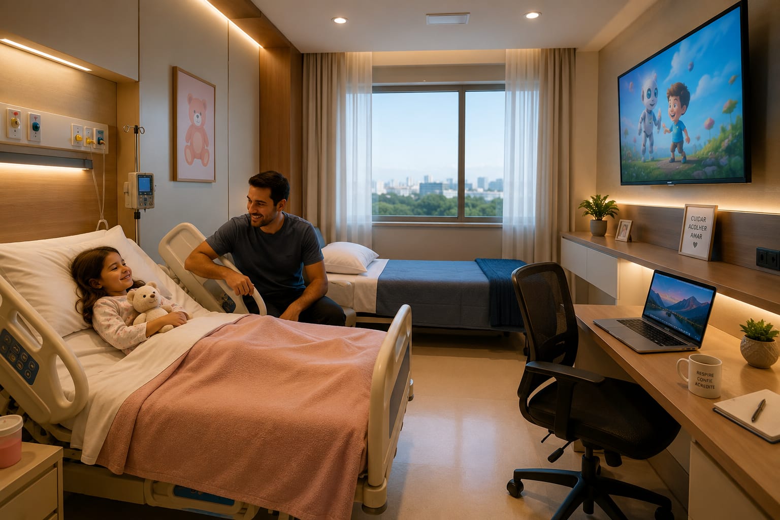 como reduzir a ansiedade dos pais durante a internacao infantil o ambiente hospitalar faz toda a diferenca